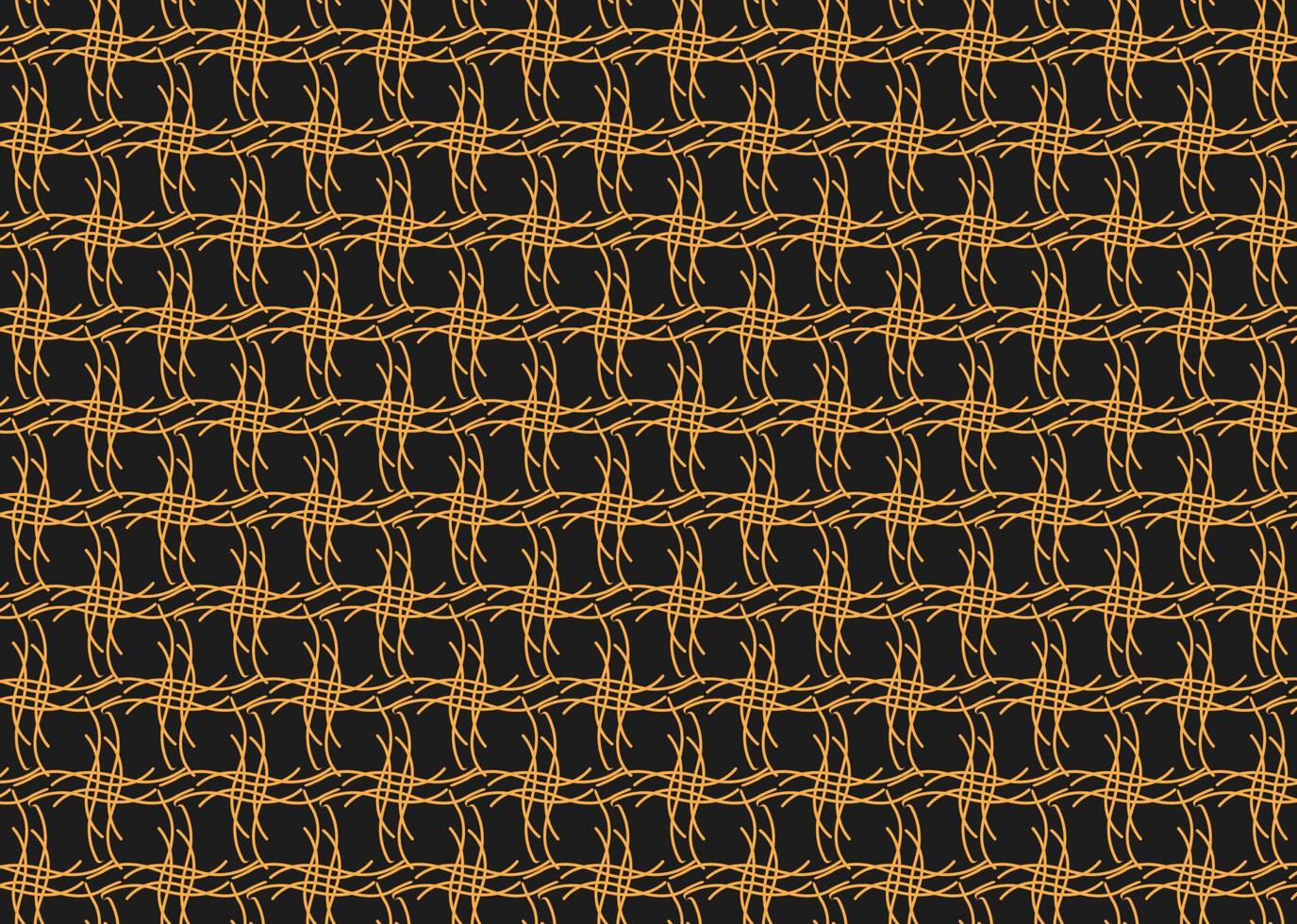 Black Yellow Pattern Banner Background vector