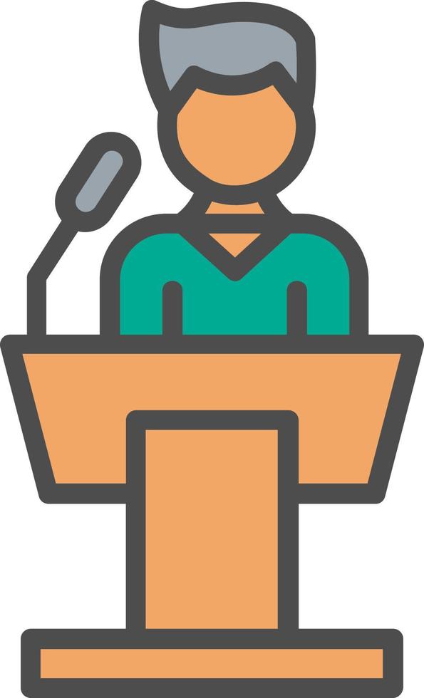 Speech Vector Icon