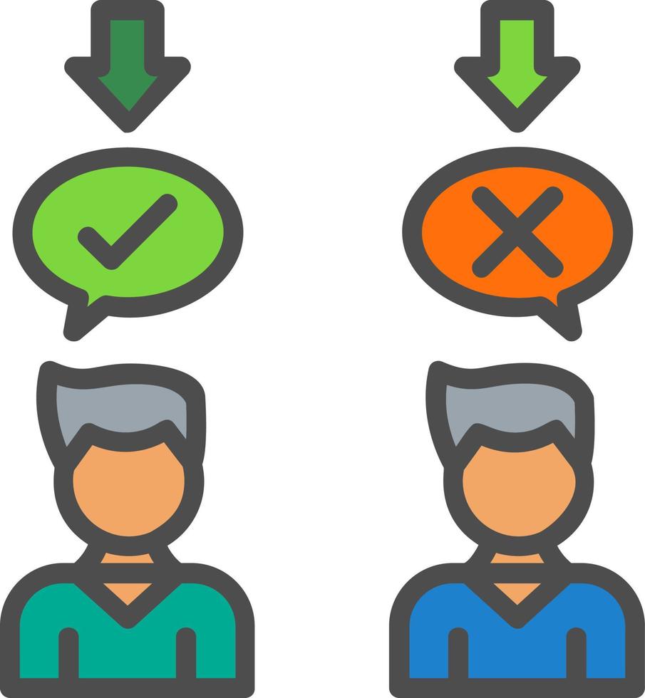 Opposition Vector Icon