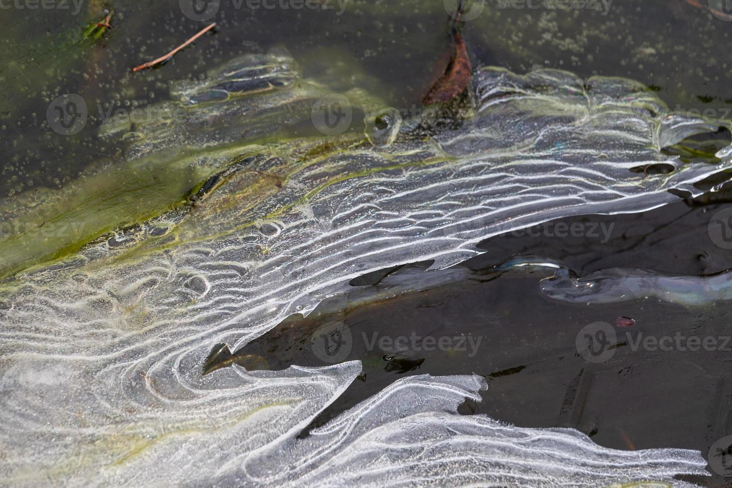 Ice Patterns on Thin Ice photo