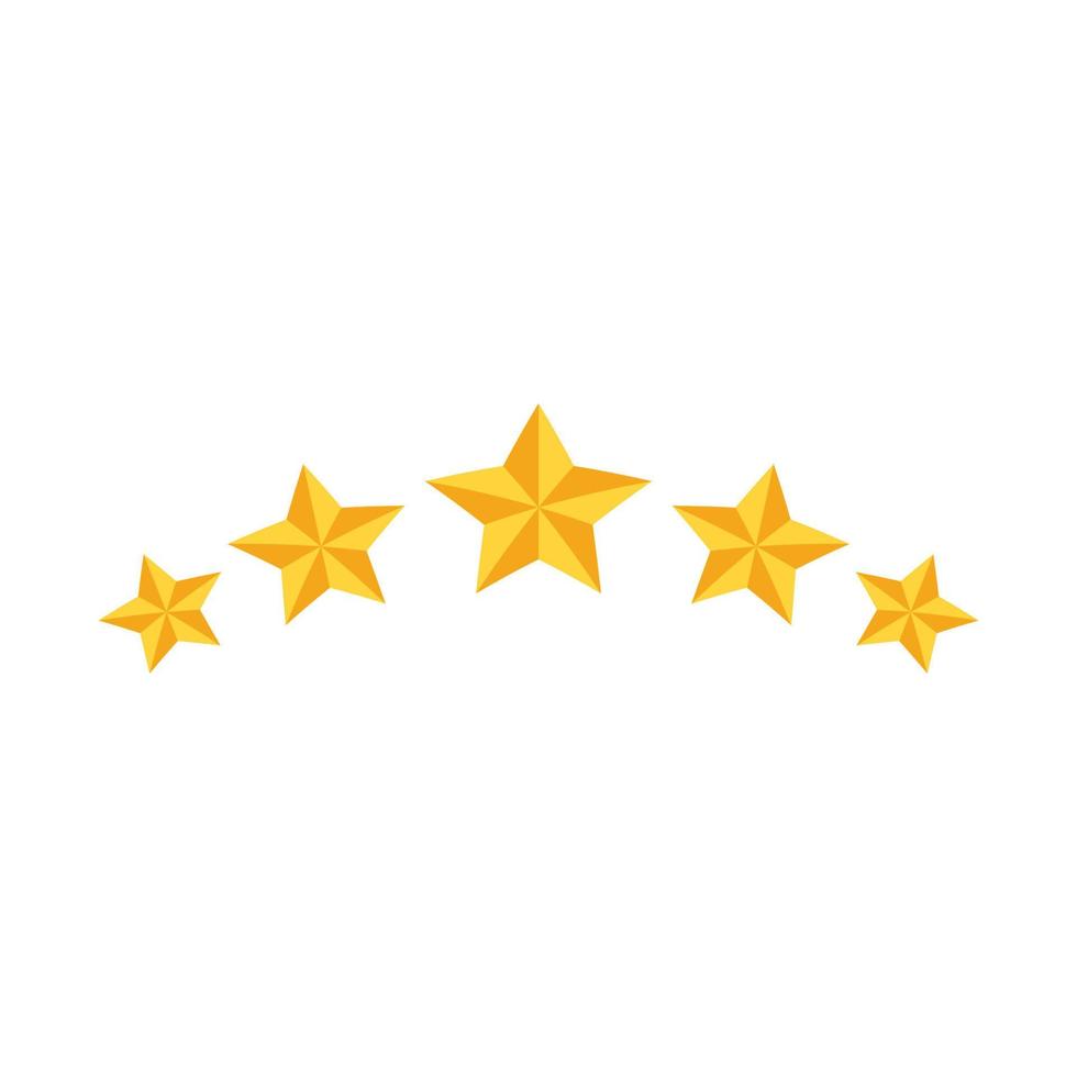 rating star icon vector