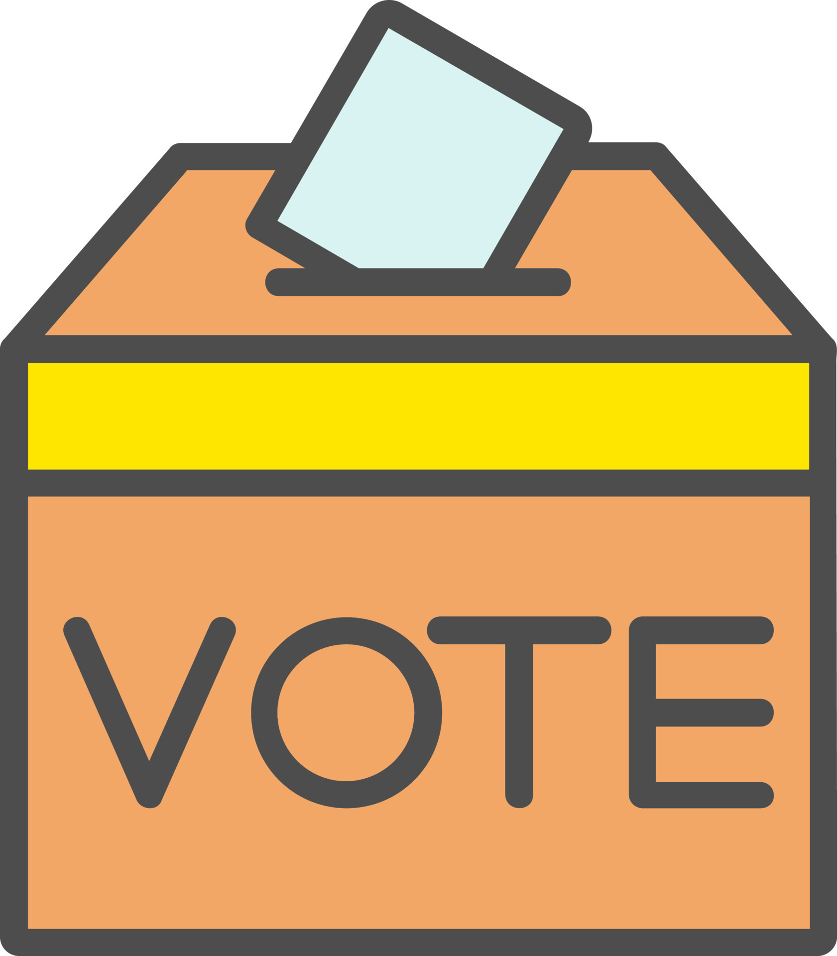 Voting Vector Icon 15567080 Vector Art at Vecteezy