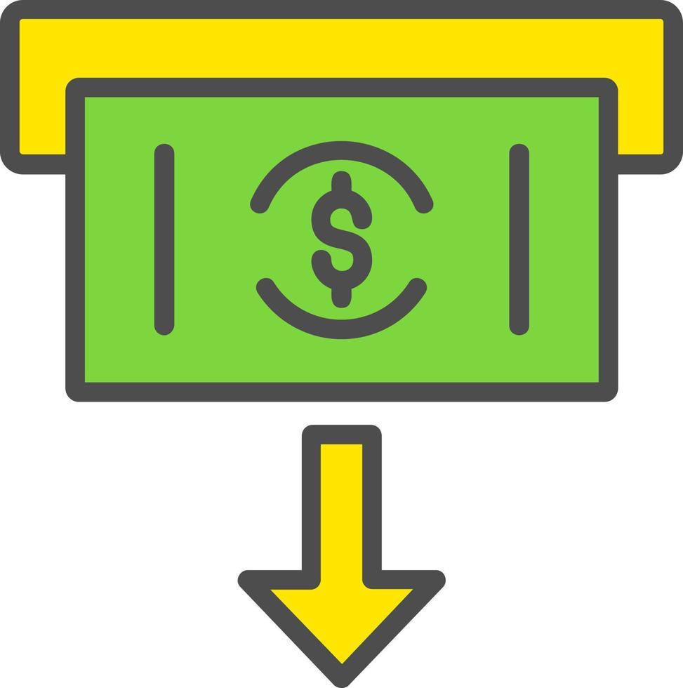 Withdraw Vector Icon