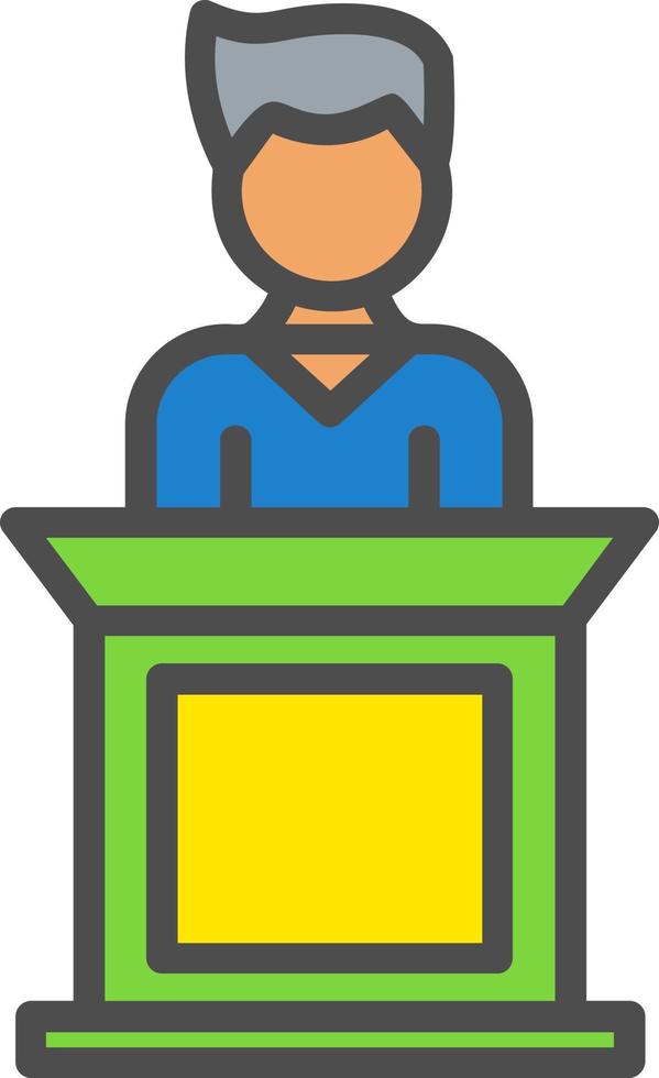 Podium Vector Icon