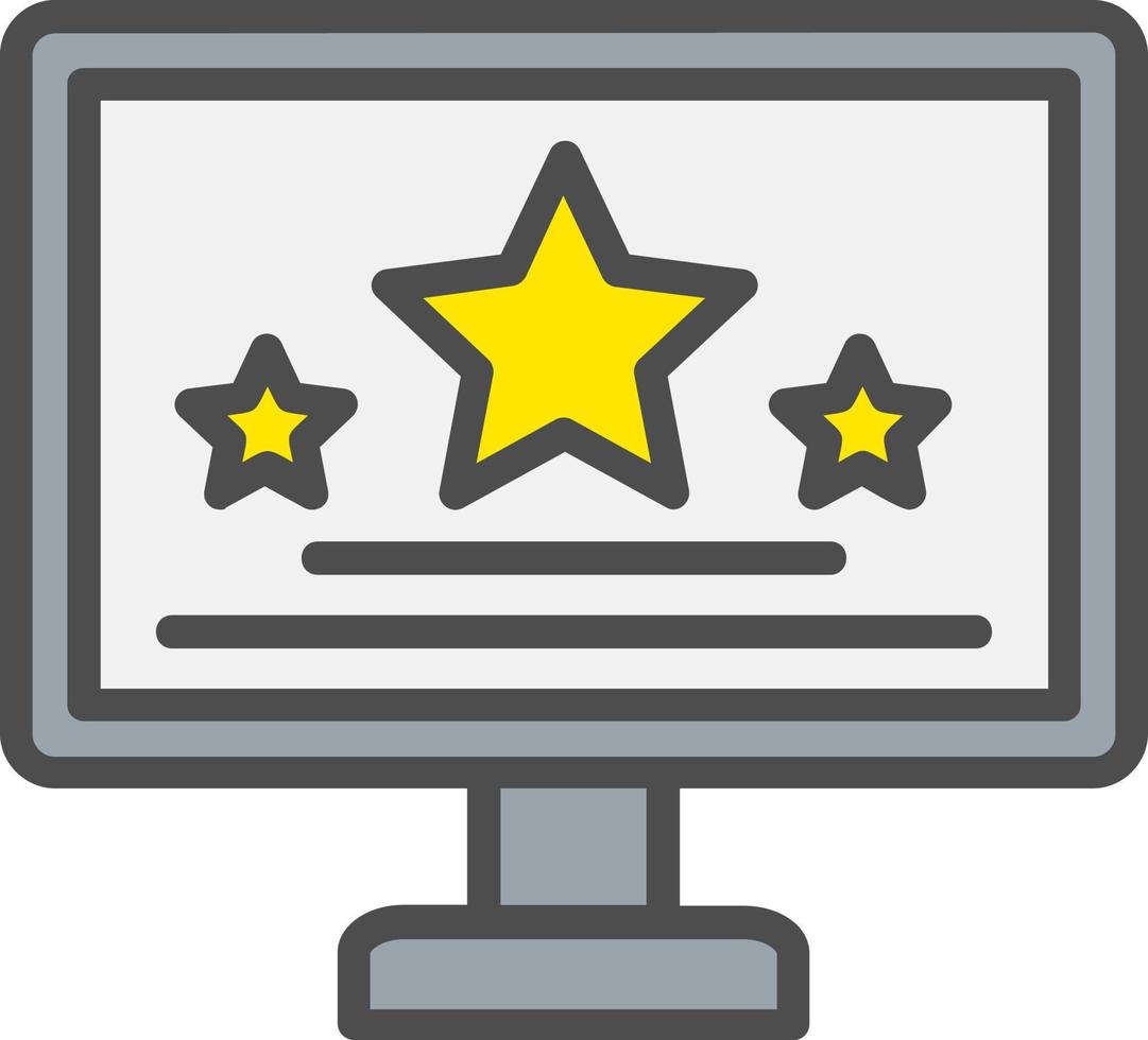 Rating Vector Icon