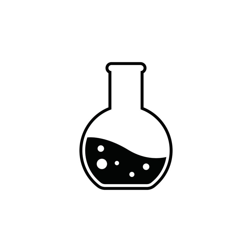glass beaker icon vector 15567156 Vector Art at Vecteezy