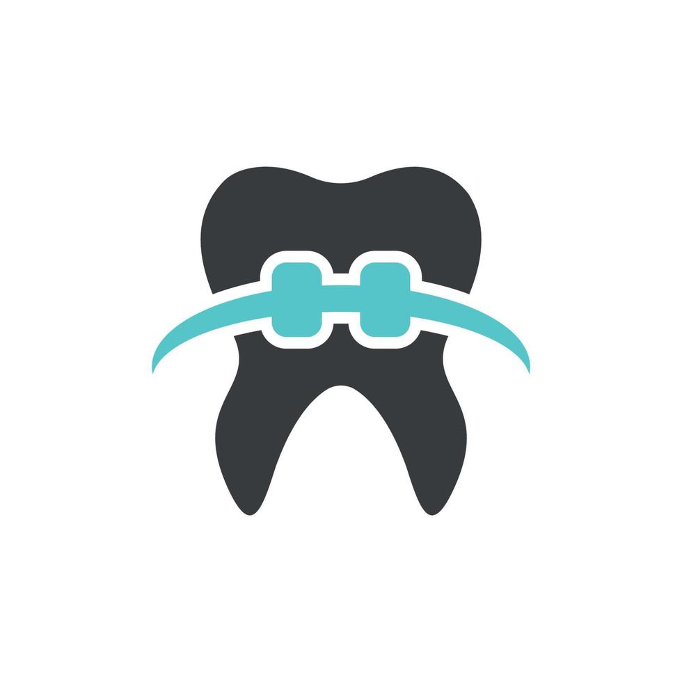 dental logo icon design vector