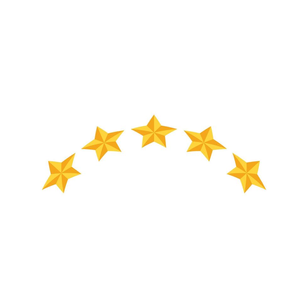 rating star icon vector