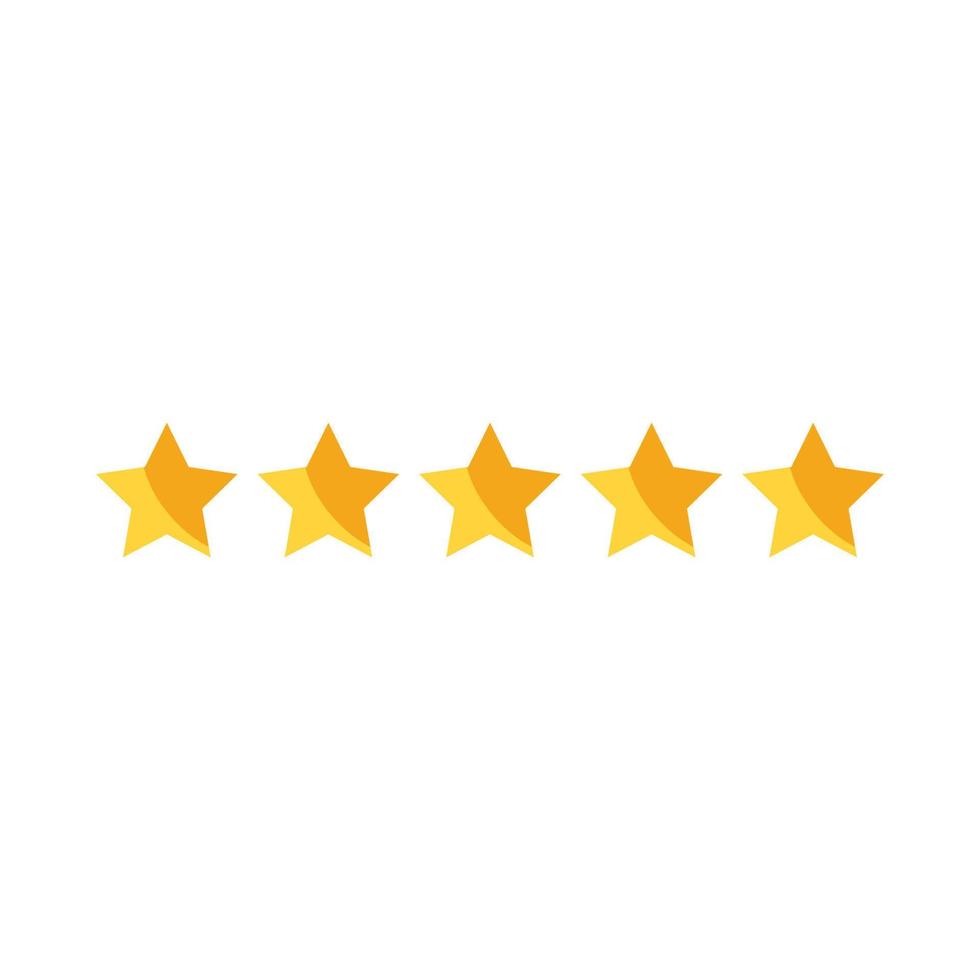 rating star icon vector