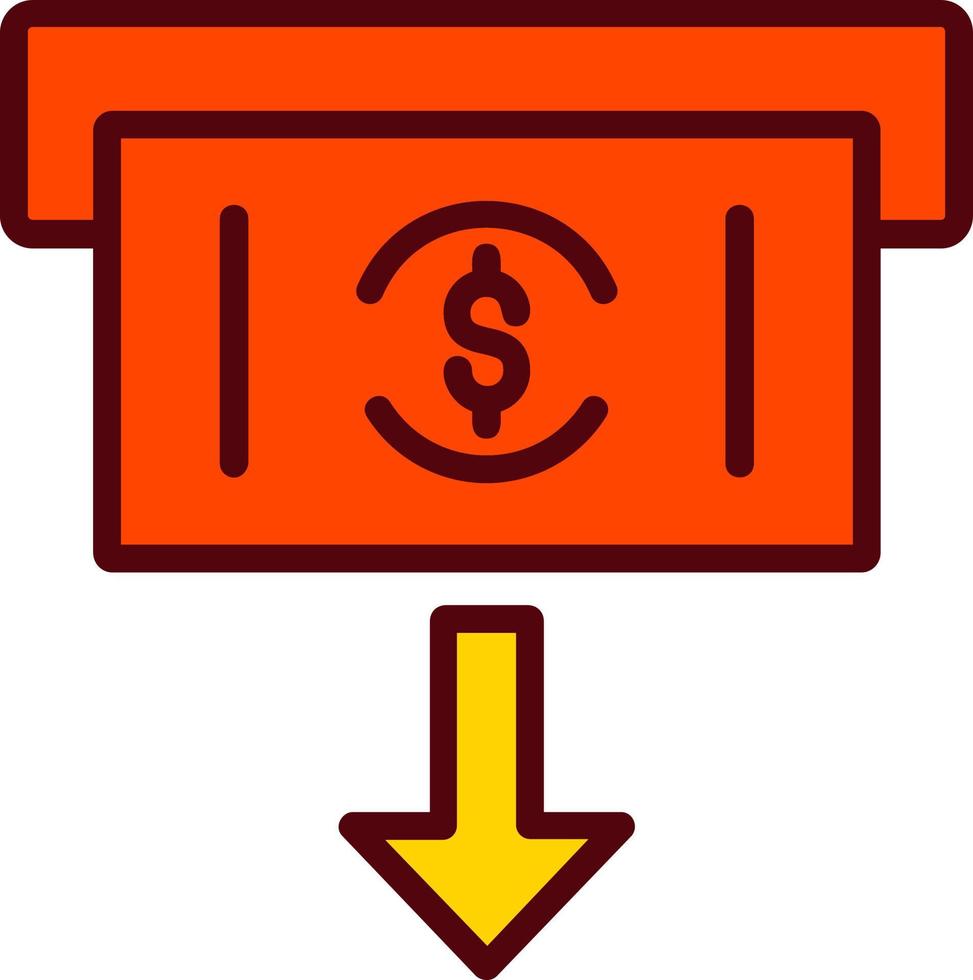 Withdraw Vector Icon