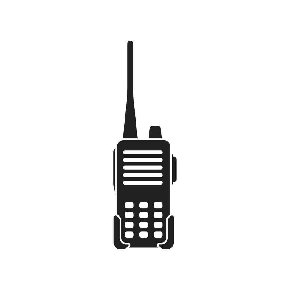 vector de diseño de icono de walkie talkie