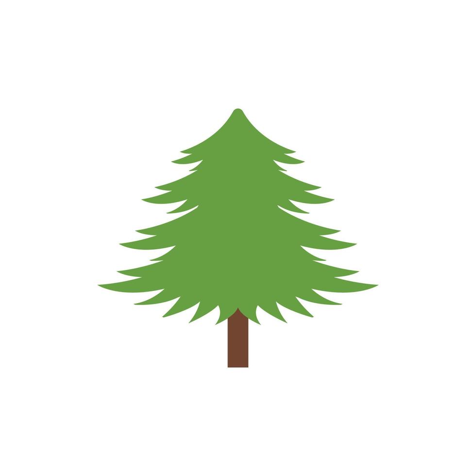 christmas tree icon vector