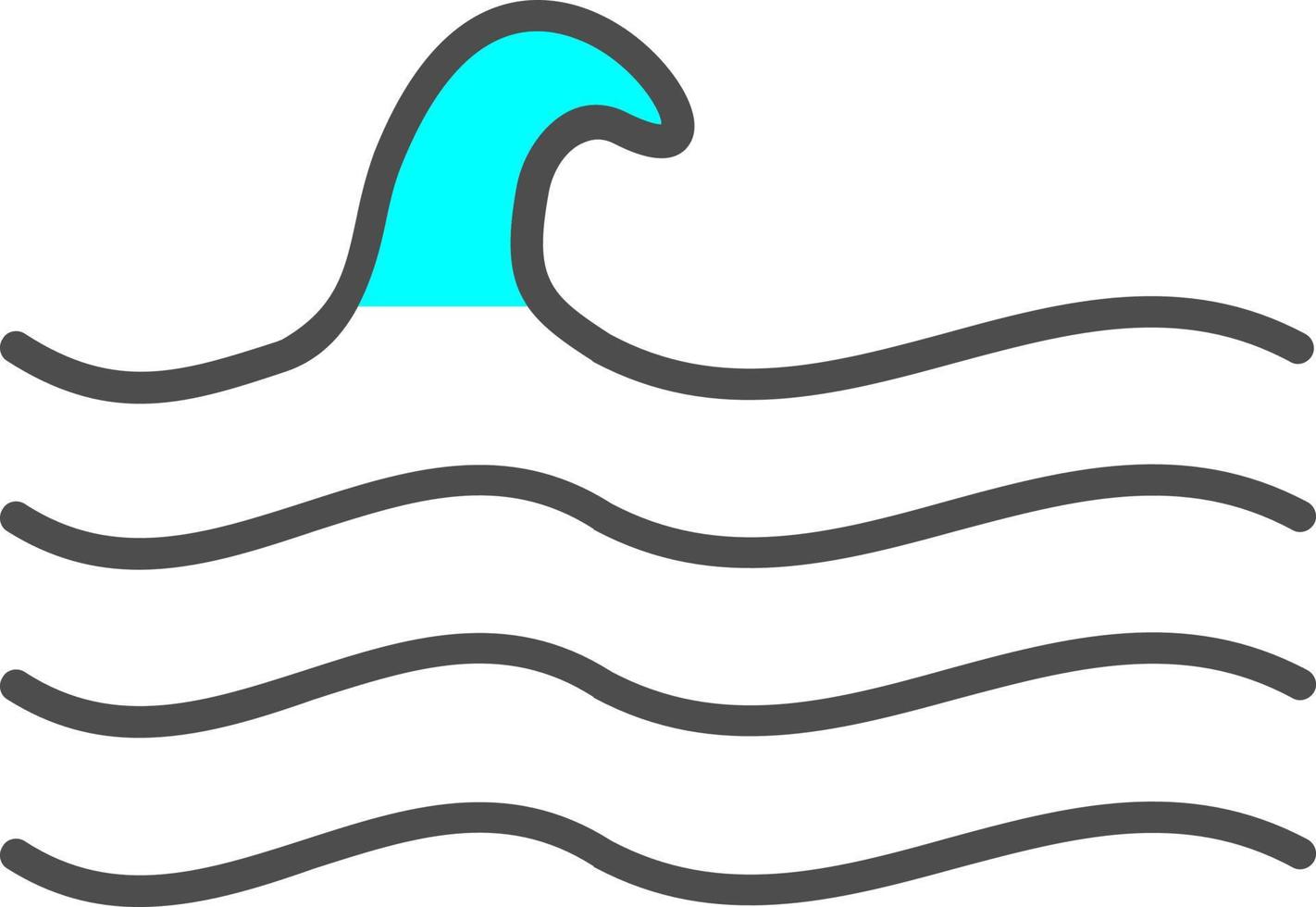 Wave Vector Icon