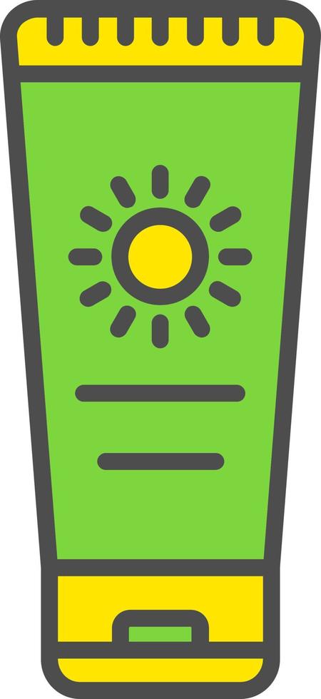 Sunblock Vector Icon