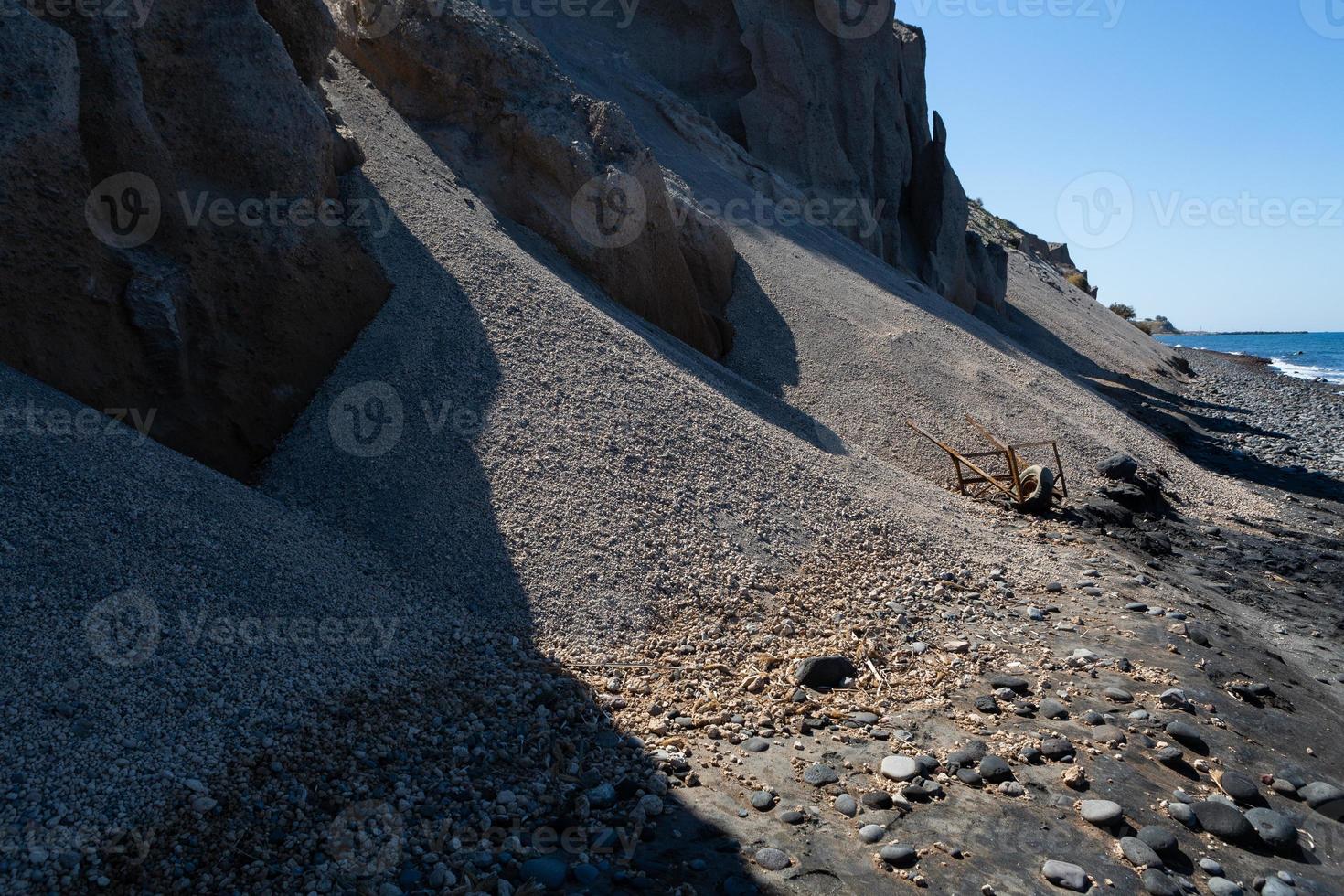 Landscapes of the Island of Santorini photo