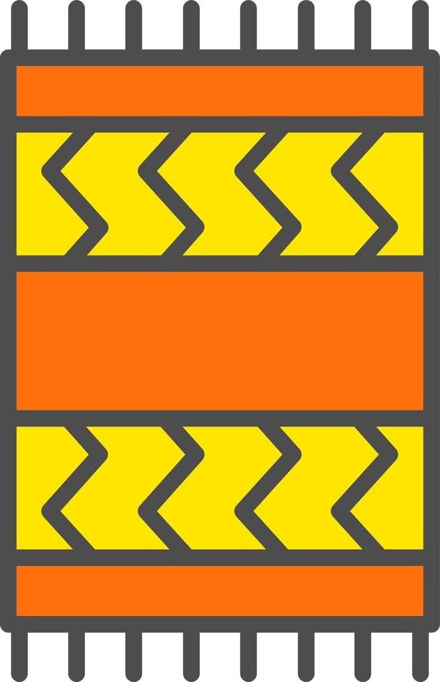 Beach Towel Vector Icon