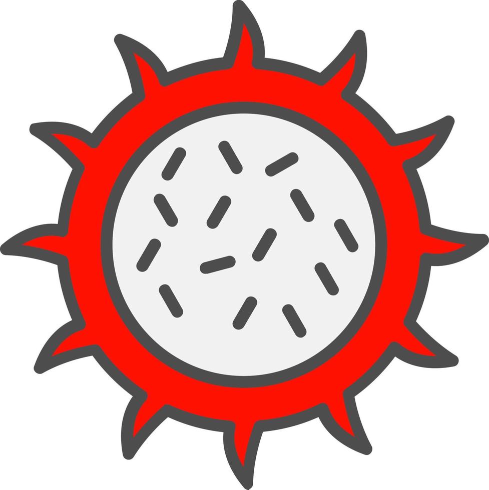 Dragon Fruit Vector Icon