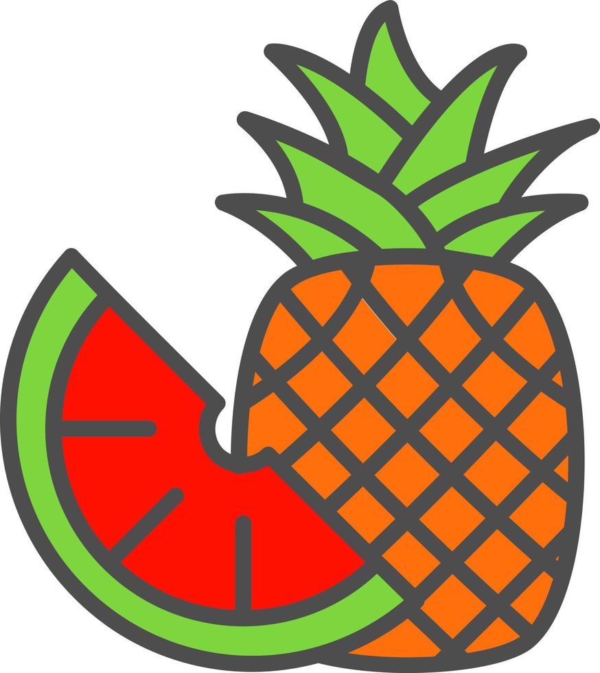 Pine Apple Vector Icon