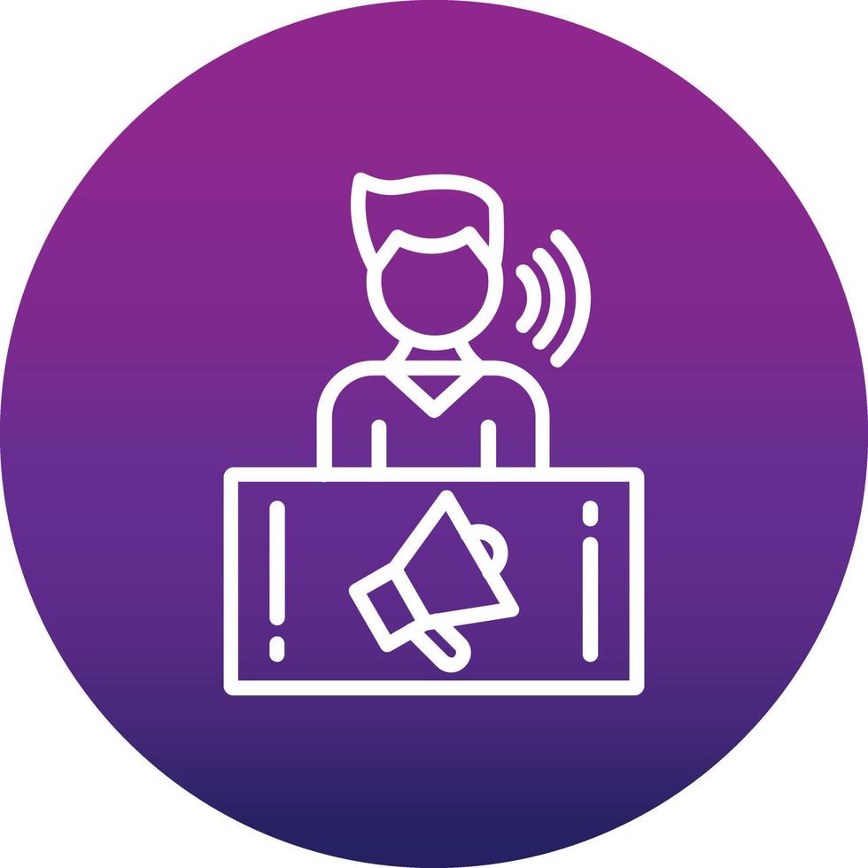 Protest Vector Icon
