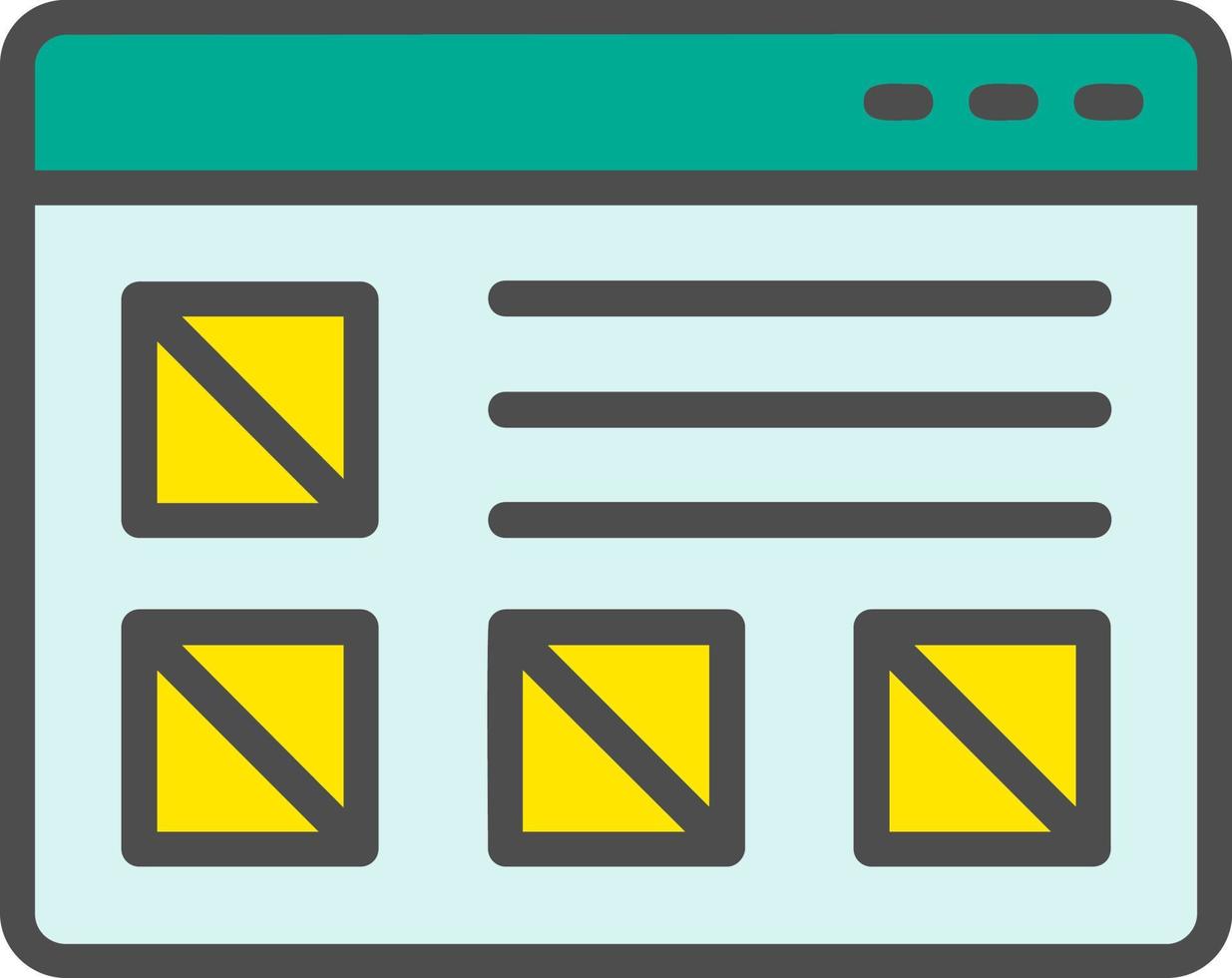 Wireframe Vector Icon