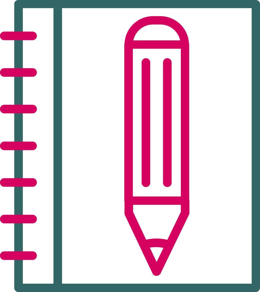 Sketchbook Vector Icon