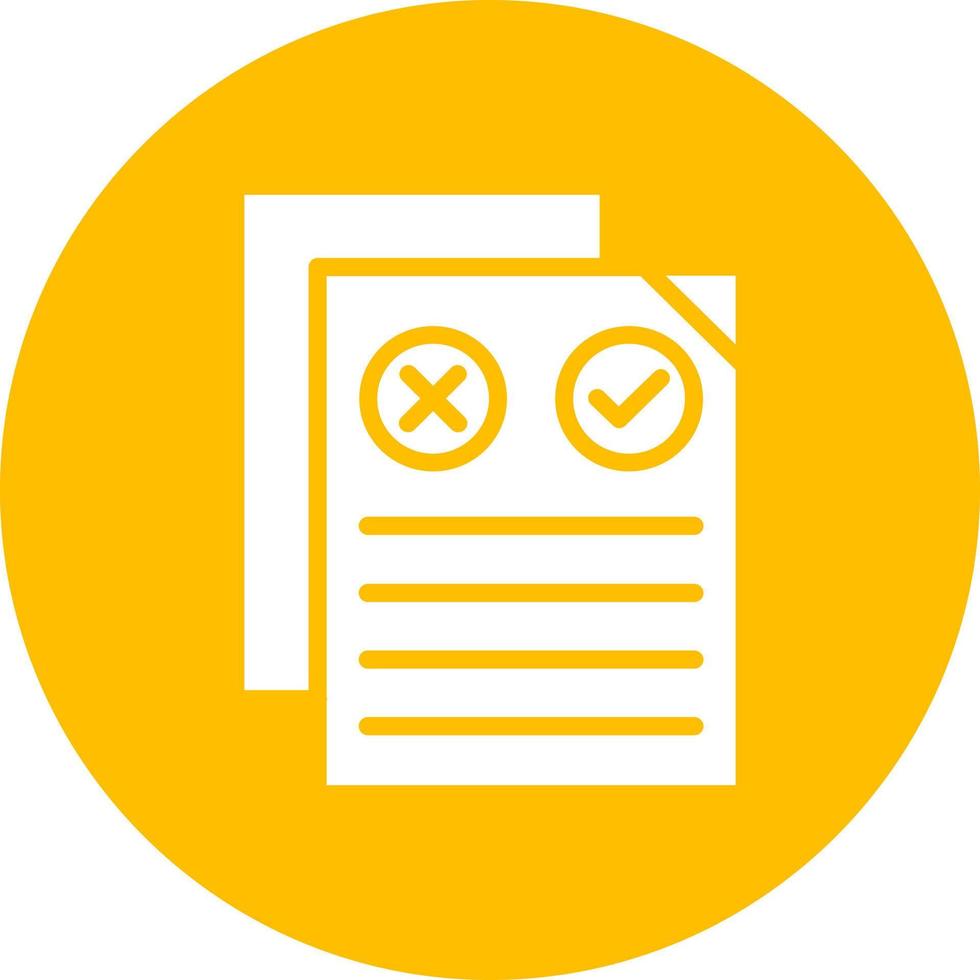 Pros And Cons Vector Icon