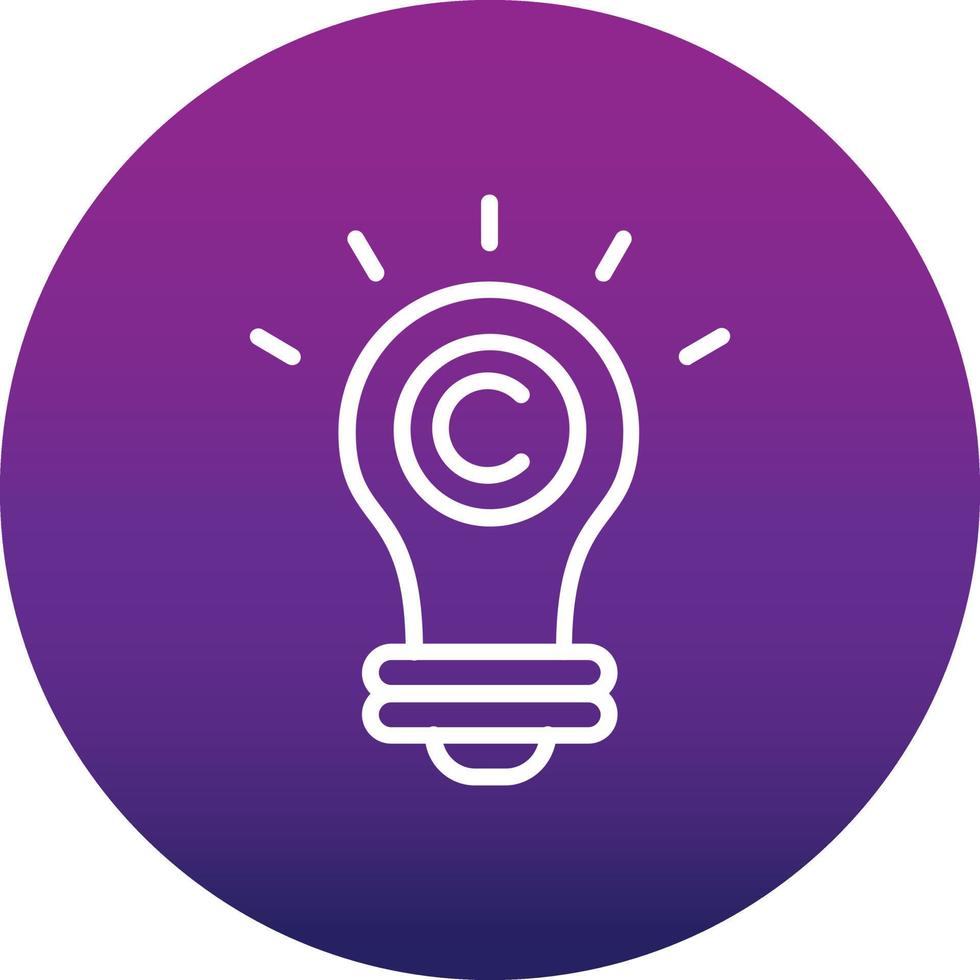 Copy Right Vector Icon