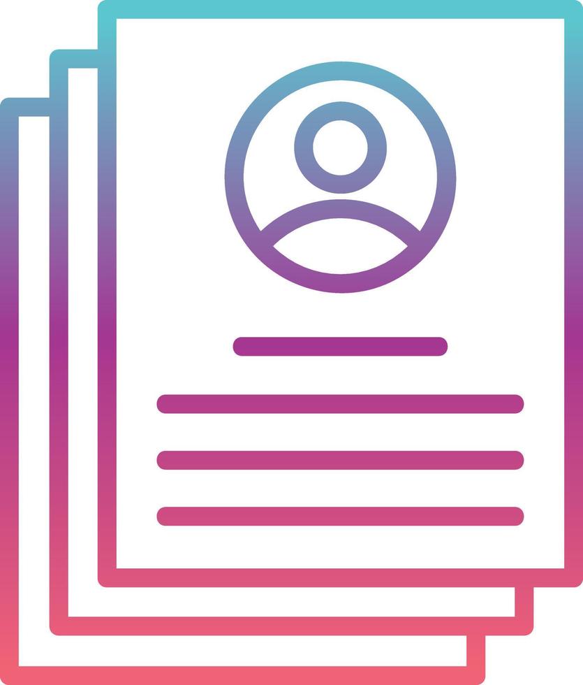 Candidates Vector Icon