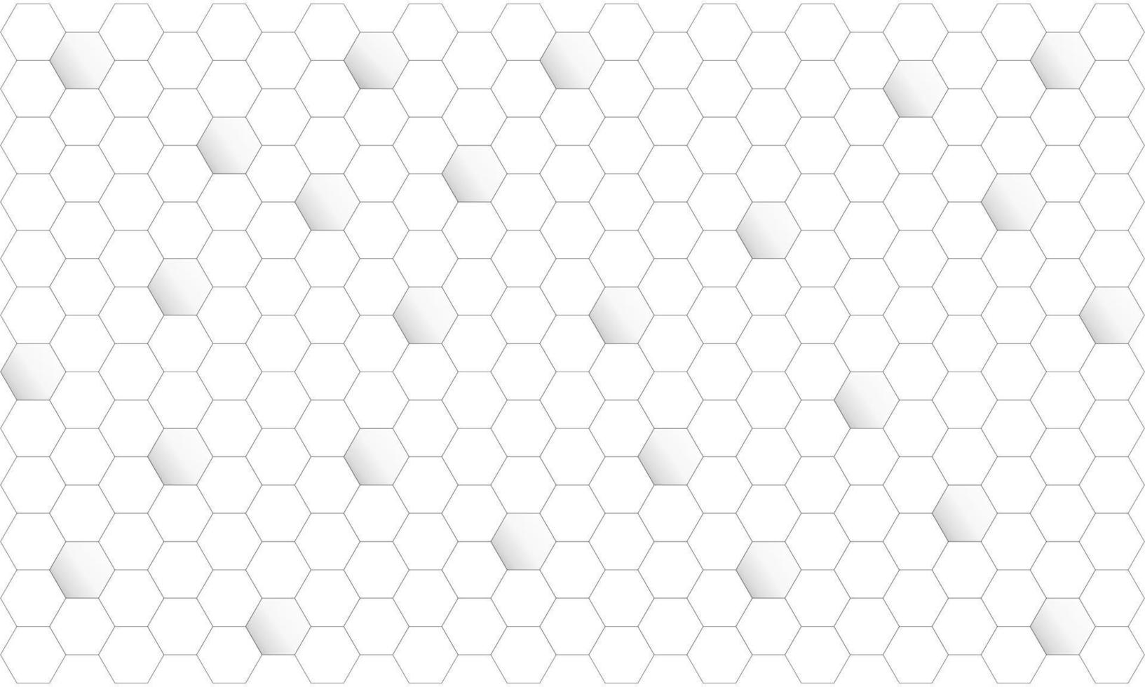 Geometric hexagon pattern background. Vector design.