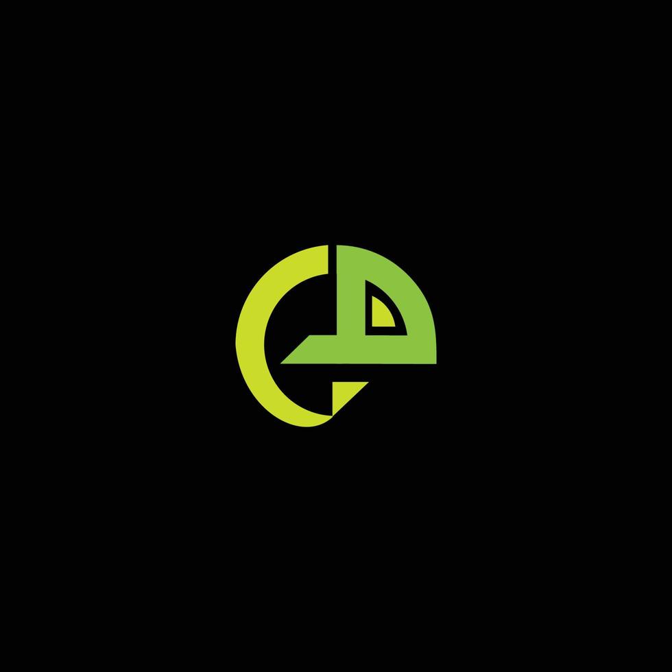Chameleon logo design vecto vector
