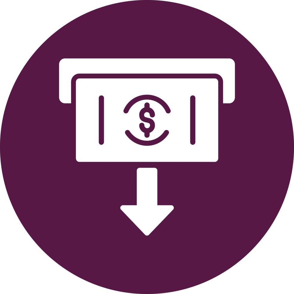 Withdraw Vector Icon