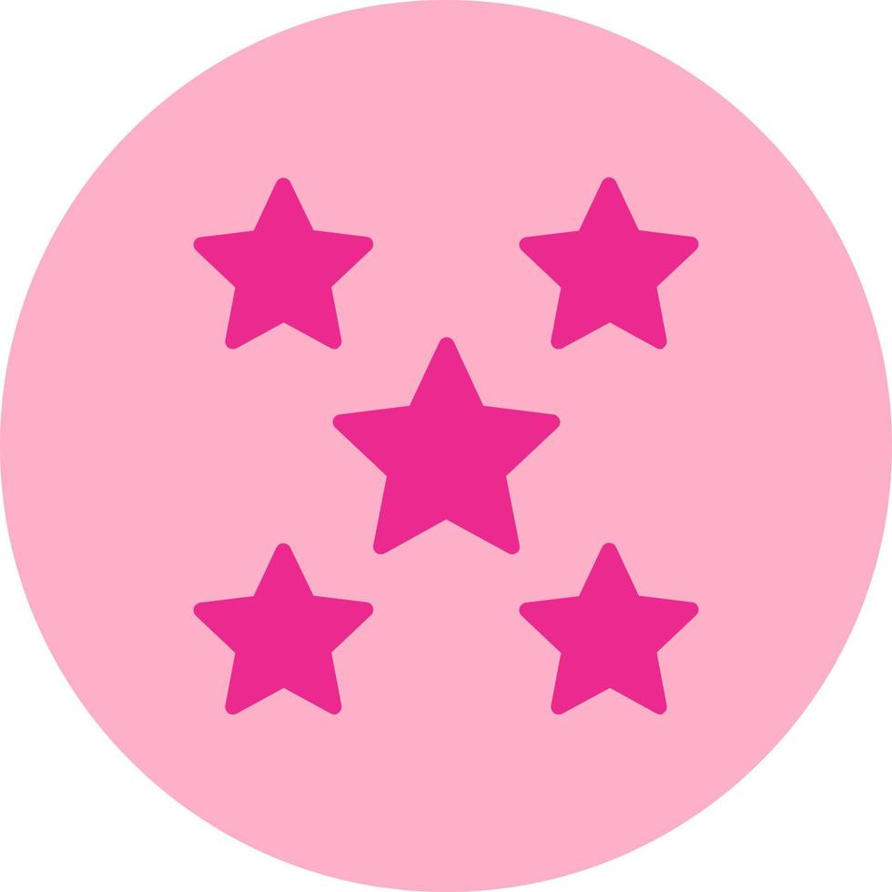 5 Stars Vector Icon
