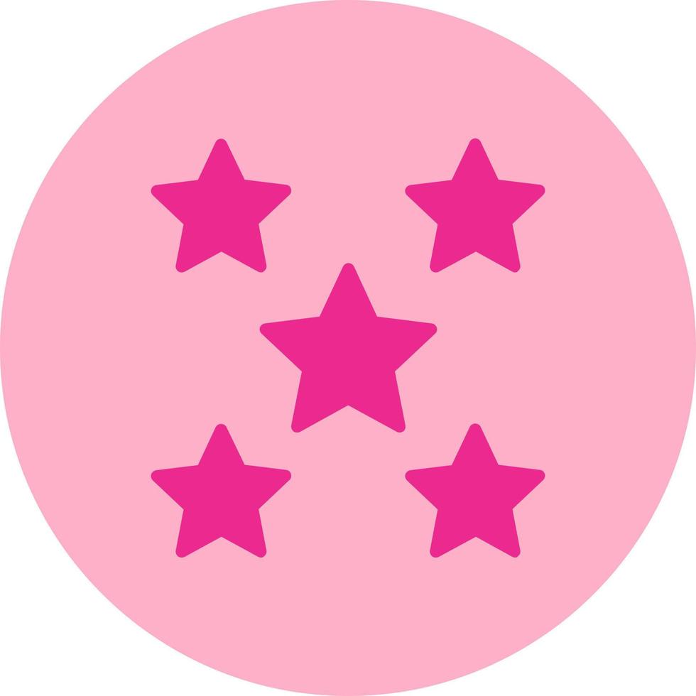 5 Stars Vector Icon