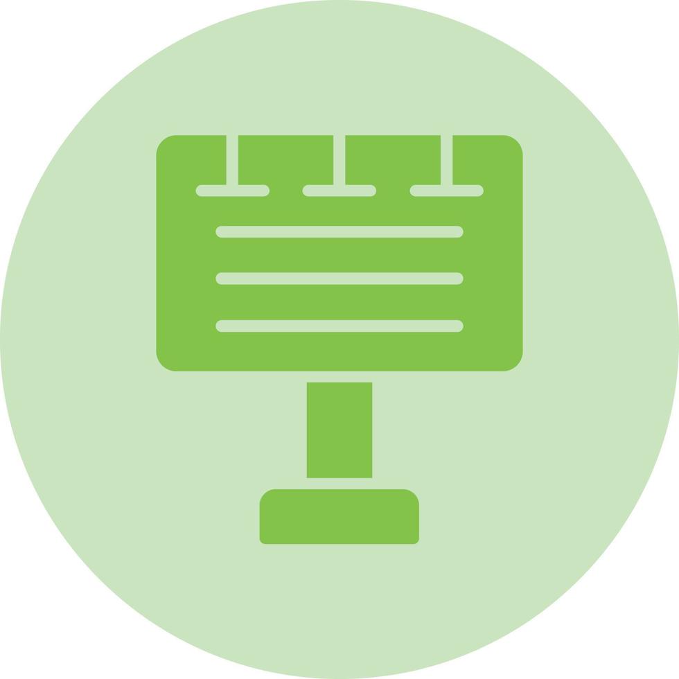 Billboard Vector Icon