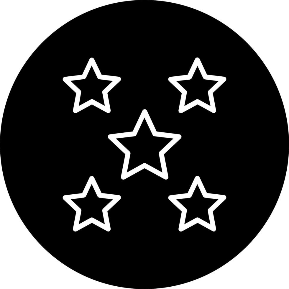 5 Stars Vector Icon