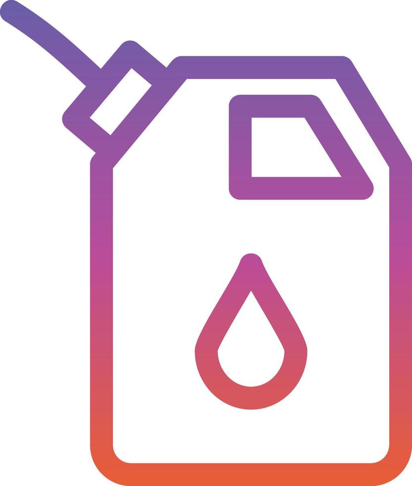 Petroleum Glyph Icon vector