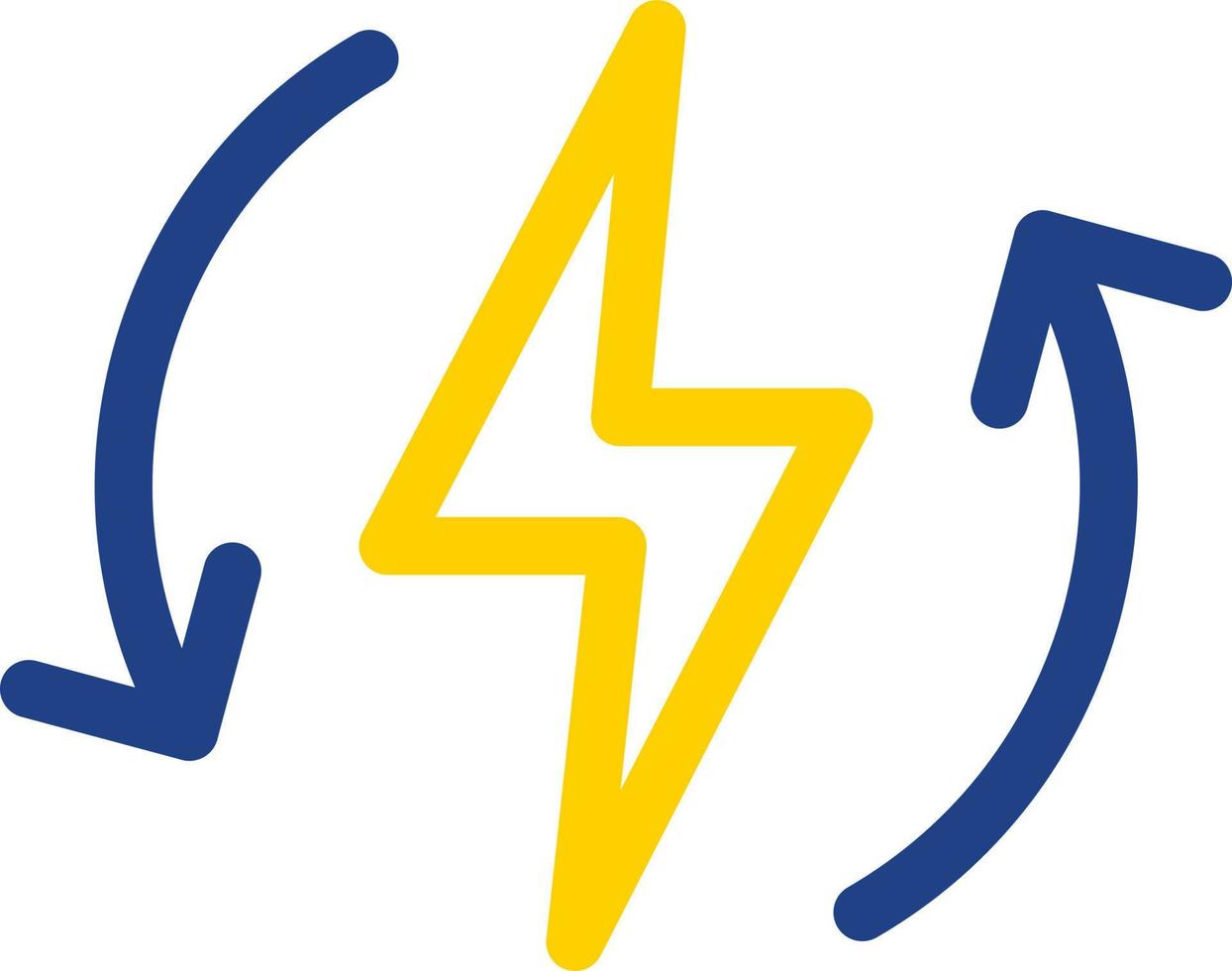 Renewable Energy Glyph Icon vector