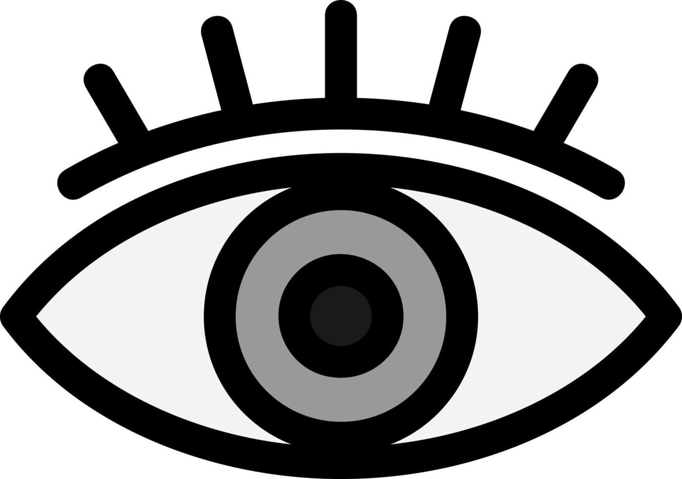 Eyes Vector Icon Design