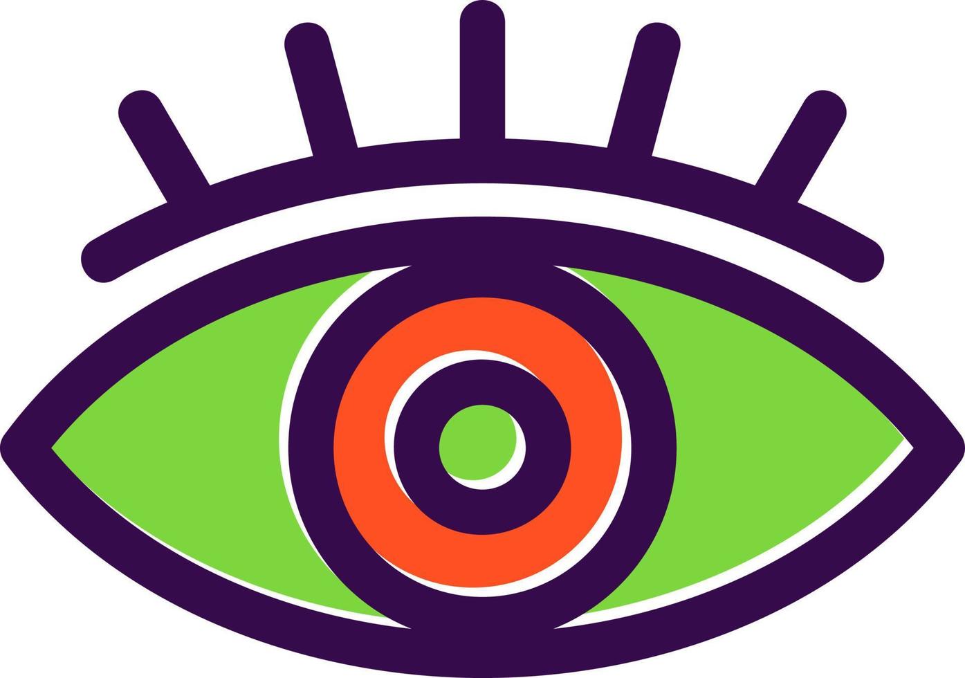 Eyes Vector Icon Design