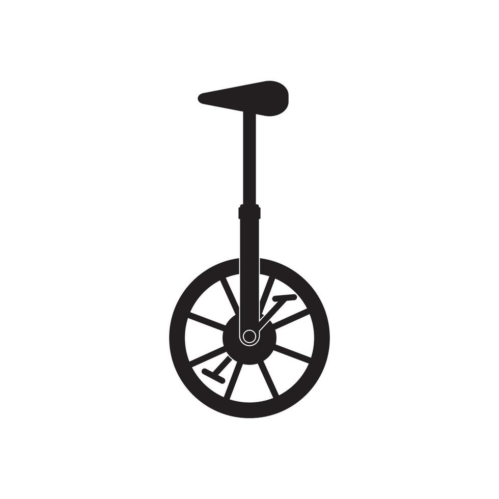 icono de bicicleta de circo vector