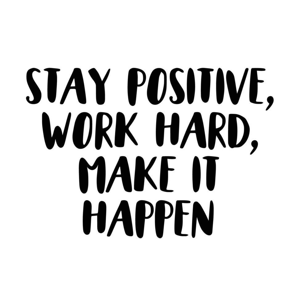 Motivational Quotes Typography Black and white for Print 15571540