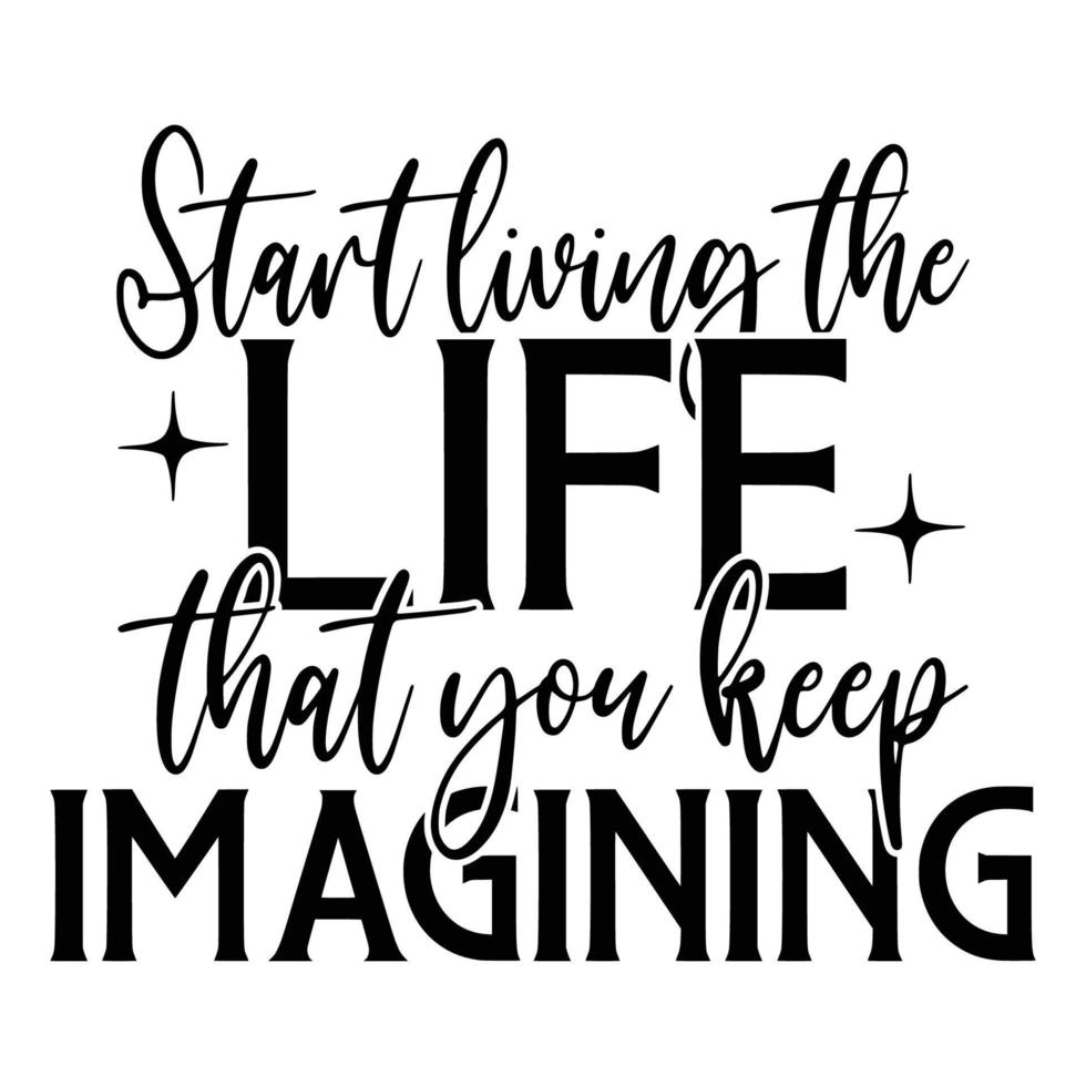 Law of attraction Quotes Typography Black and White vector