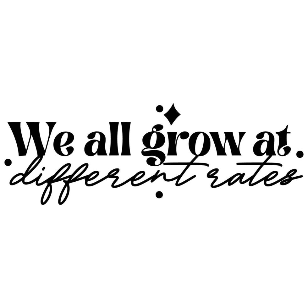 Mental Health Quotes Typography black and white for print vector