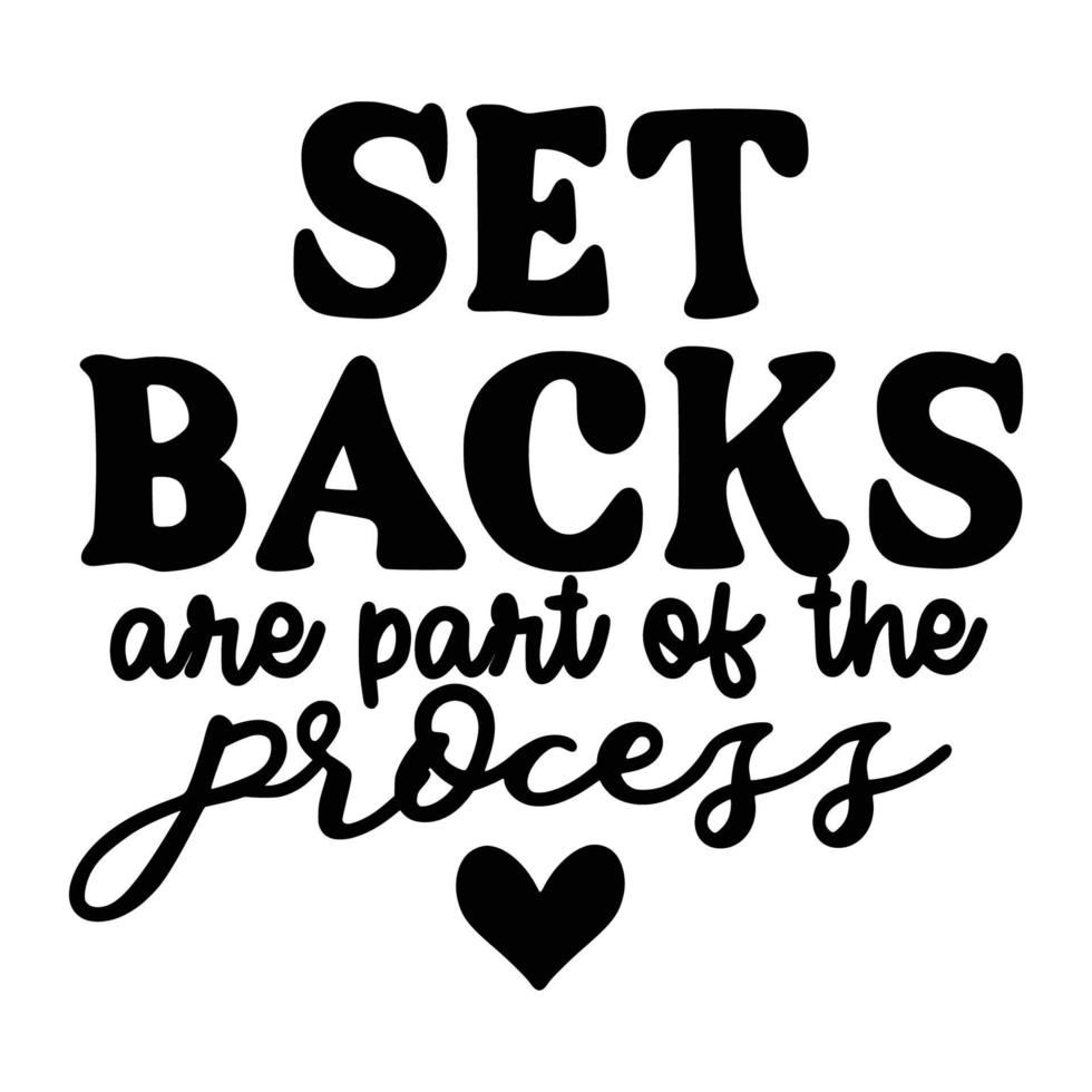 Mental Health Quotes Typography black and white for print vector