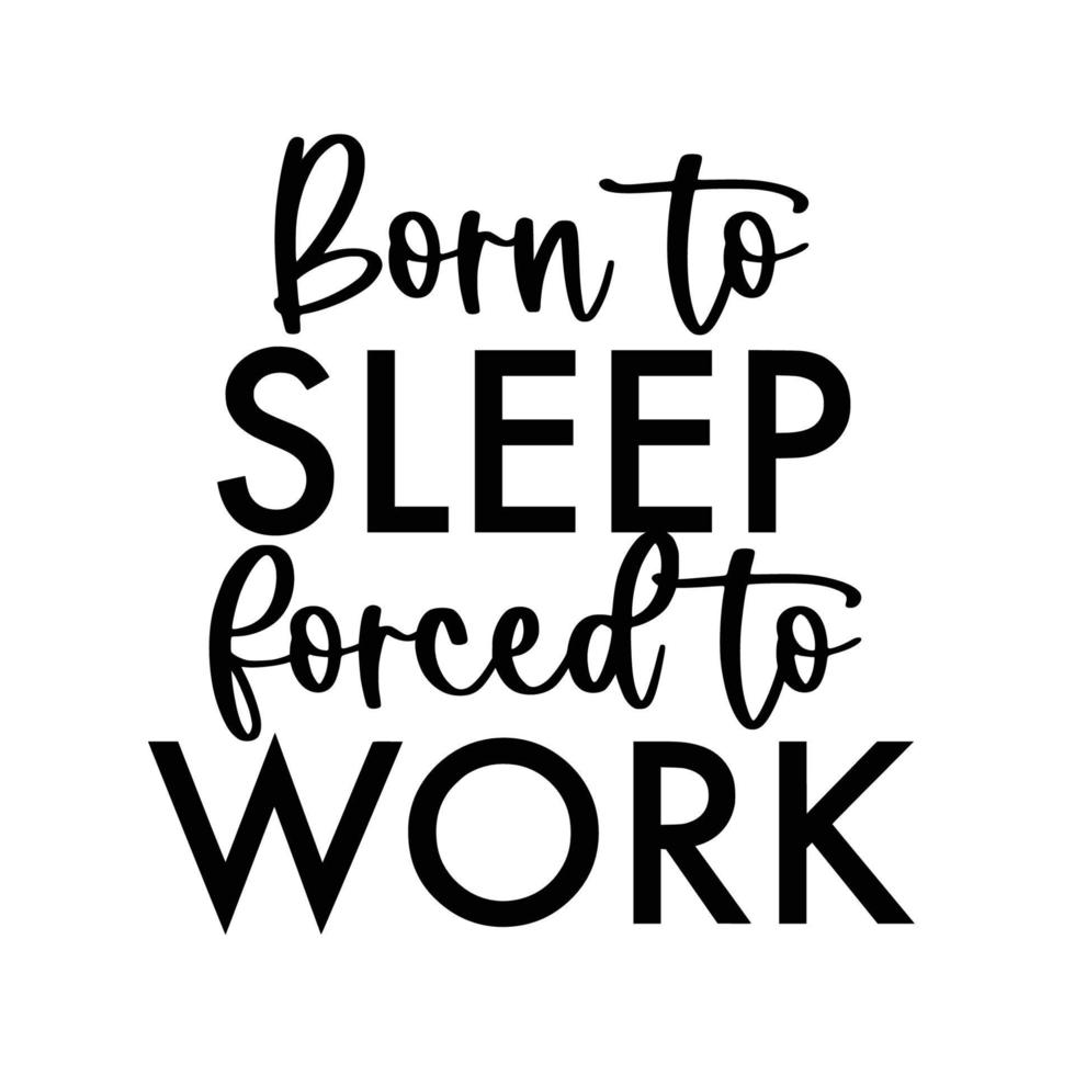 Coffee Quotes Typography Black and White vector