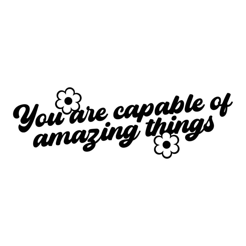 Mental Health Quotes Typography black and white for print vector