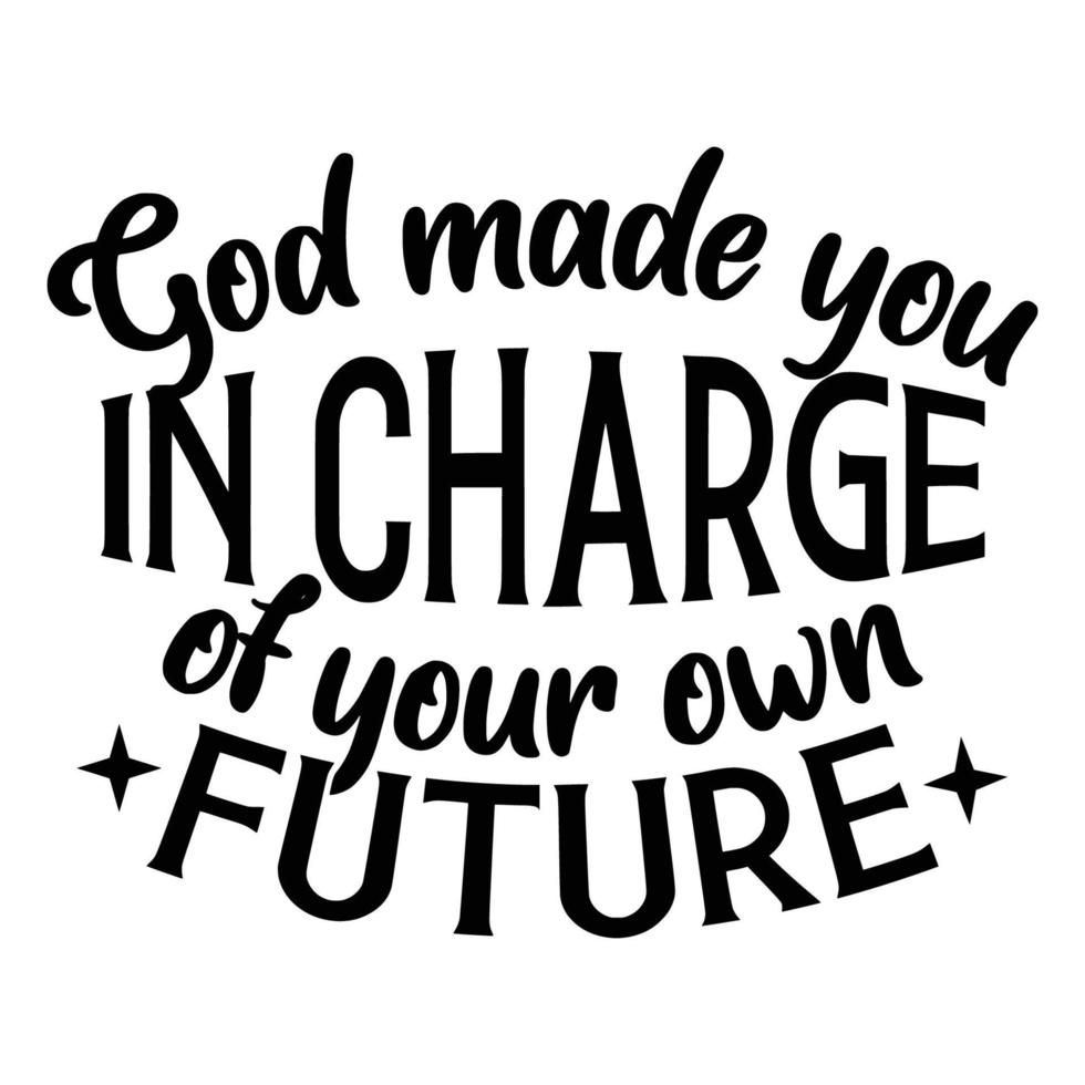 Law of attraction Quotes Typography Black and White vector