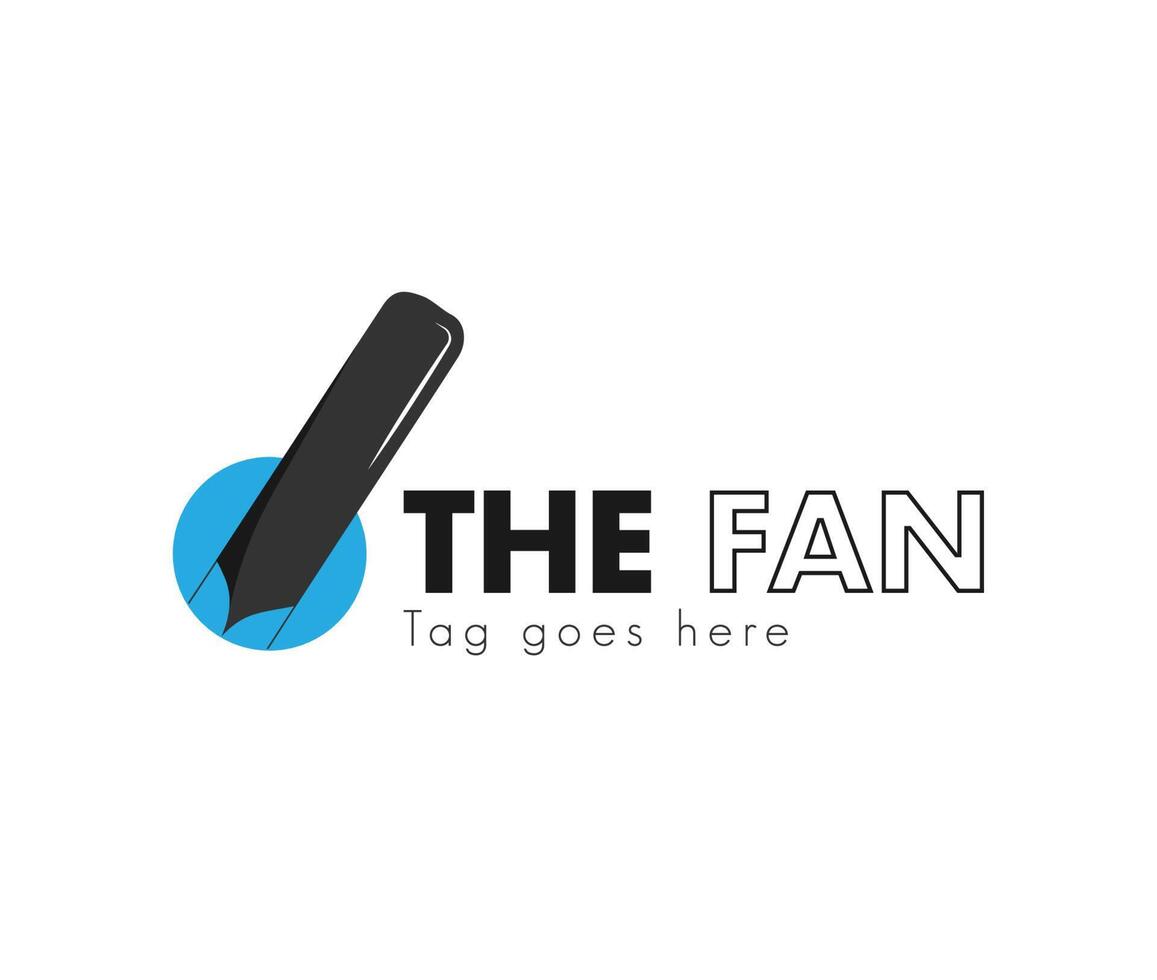 the fan company logo design 15572725 Vector Art at Vecteezy