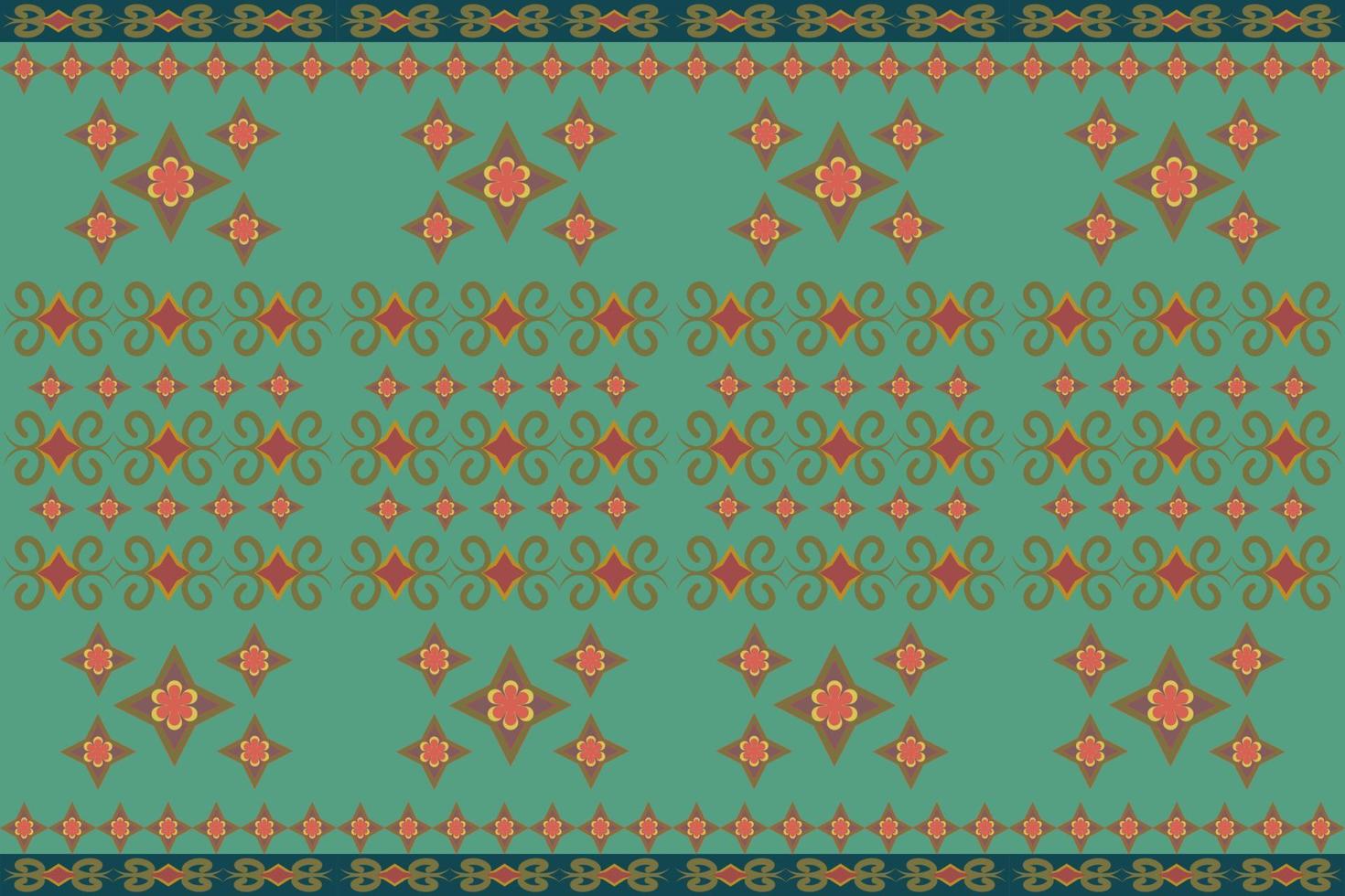 Traditional ethnic geometric fabric seamless pattern 15572768 Vector ...