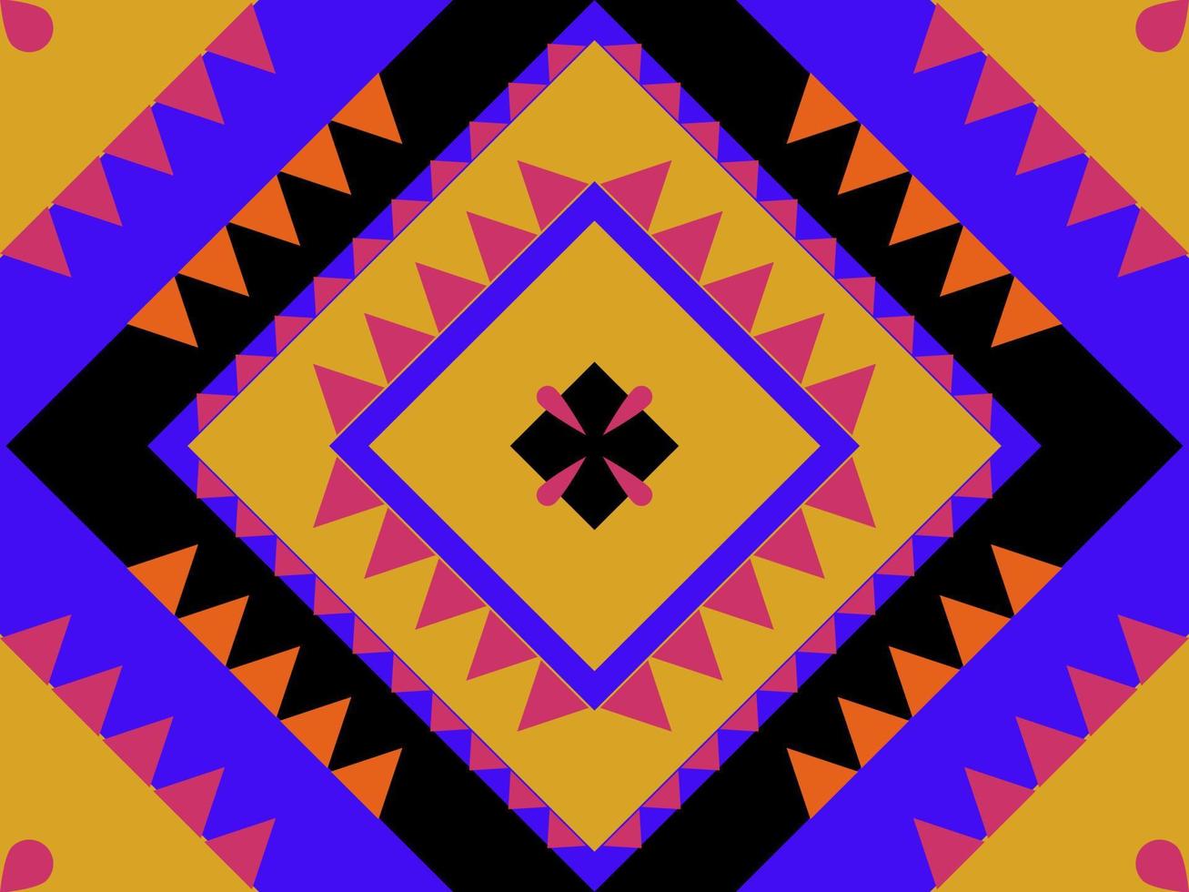 seamless geometric background with triangles vector